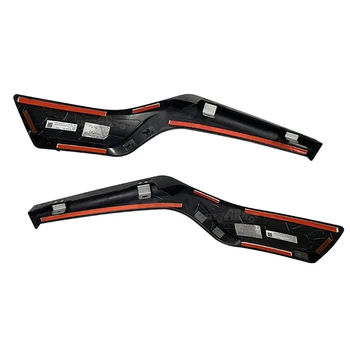 Auto part ABS Plastic Carbon Fiber Style Rear Skirt canards For 2022 Honda Civic 11th Gen Other Exterior Accessories