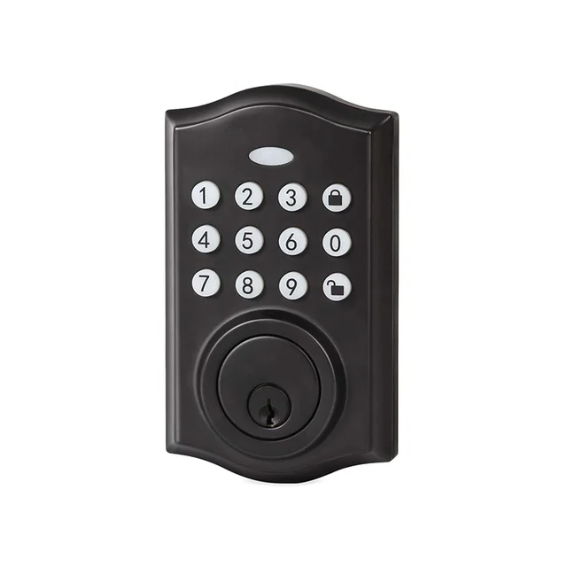 Automatic Security Electronic Smart Deadbolt Lock With Keypad Smart Door Locks Auto Lock