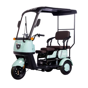 MINIBUSEV H40 elderly electric tricycle small shuttle children with shed rain and sun protection battery car
