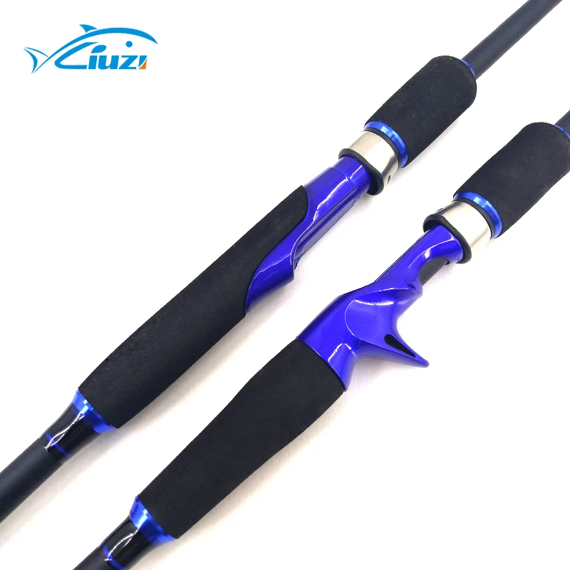
2 Sections Saltwater Fishing Tackle Carbon Spinning Casting Fishing Rod Hard Carbon Fishing Rods Hot sale products 