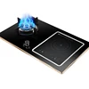 3000W induction cooker with left gas and right electricity