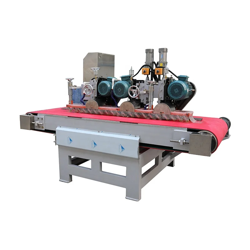 Hongyi Automatic Cnc Three Knife Ceramic Tile Stone Cutting Machine for Ceramic Automatic Cnc Cutting Tile Machine
