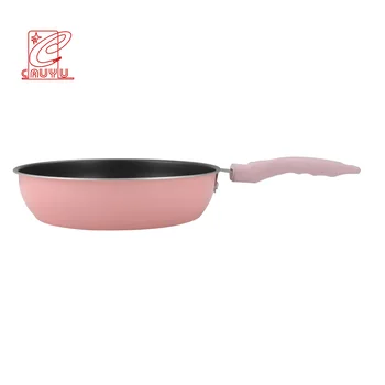 Popular Pink 5Pcs Non Stick Pan Stainless Steel Pots And Pans Pink