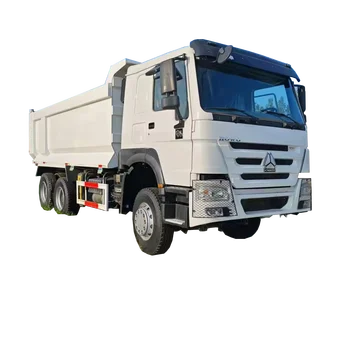 Used Left-Handed HOWO 10-Wheel 6x4 Diesel Fuel Heavy Duty Dump Truck with Weichai Engine and Manual Transmission