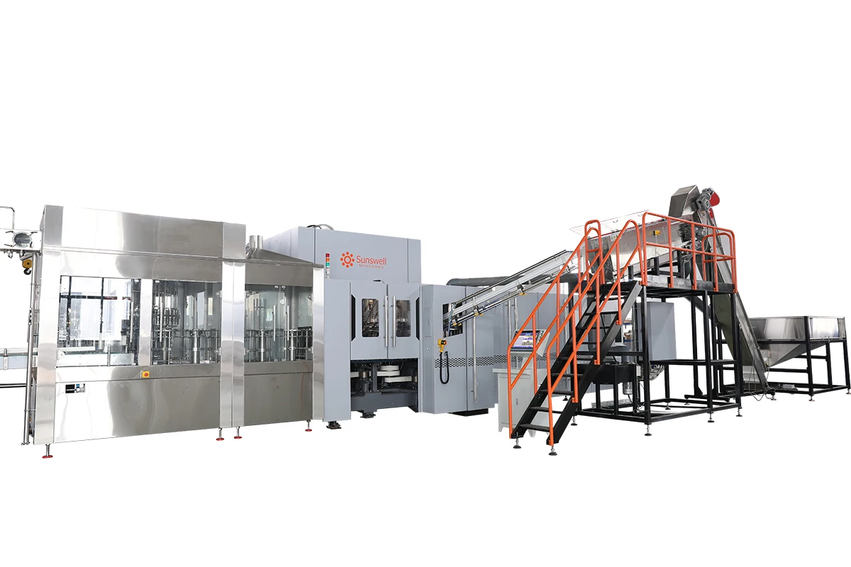 High Quality Pure Water Bottle Packing Plant Automatic Water Filling