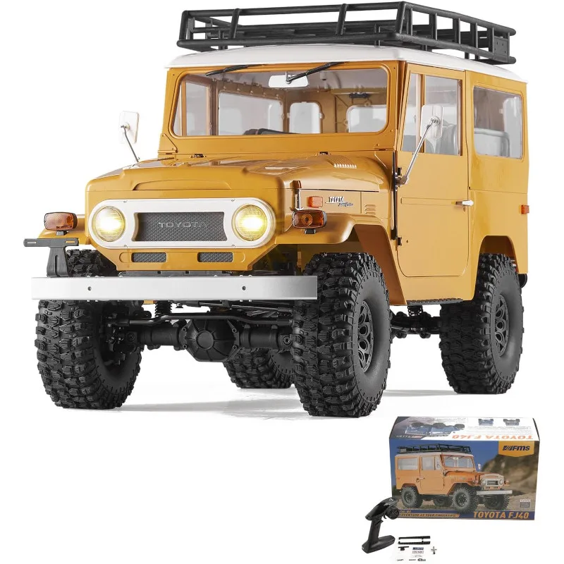 FMS FJ40 RS 1/10th RC Crawler Toyota Licensed 4WD Model Car