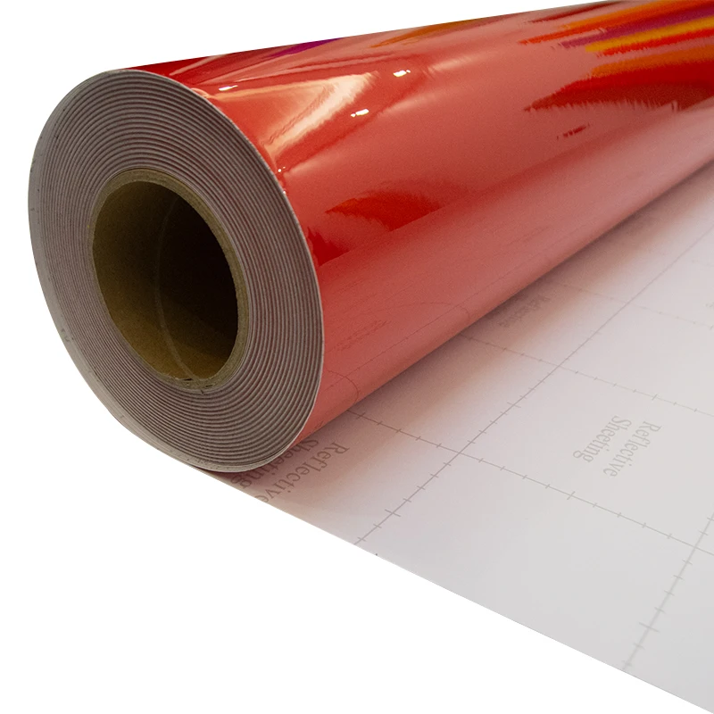 Free Sample Waterproof PET Reflective Film Glass Bead Engineer Grade Reflective Sheeting Material