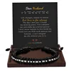 Bracelet + carte cher mari