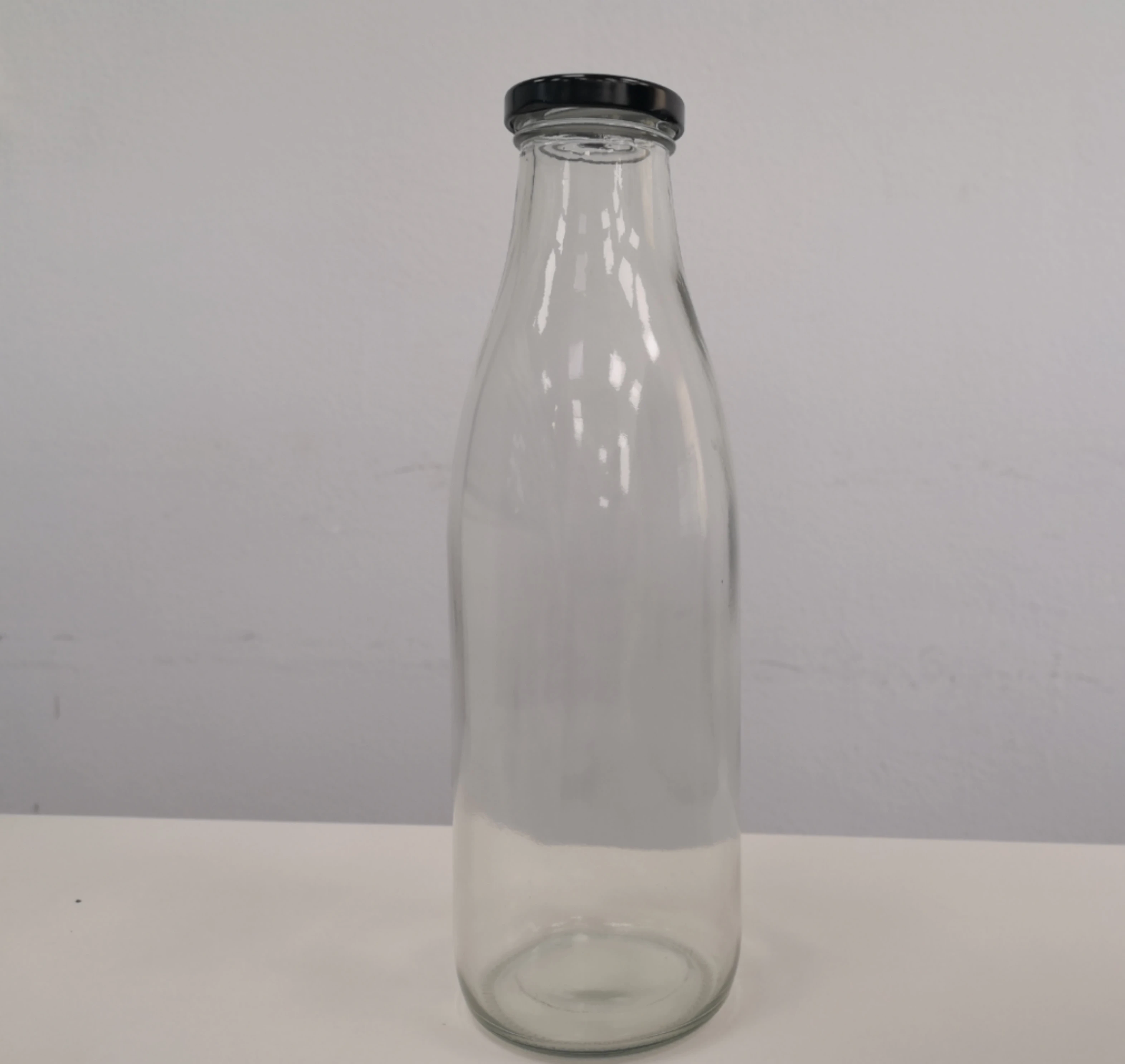 150ml 300ml Airtight with Lid Juice Glass Jars Milk Glass Bottle square Uice Drink Glass Bottle