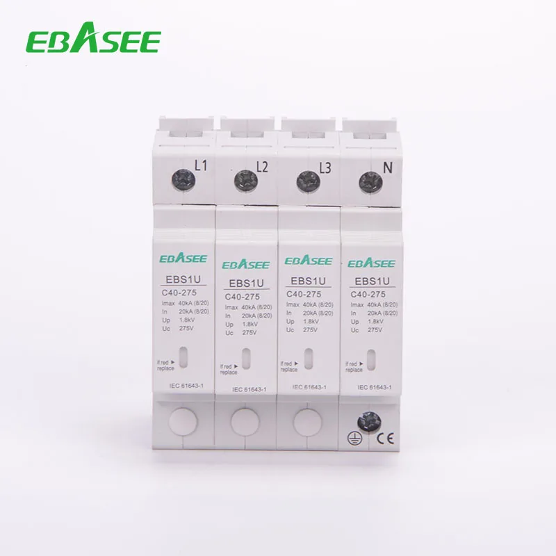 Protector Contra Sobretensiones Para Placas Solares - 2P 40KA 1000V, Para Instalaciones Fotovoltaicas