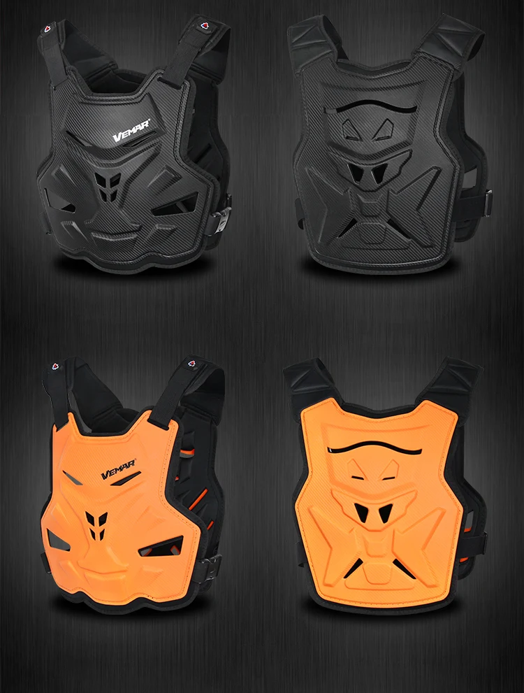 Vemar Motorcycle Armor Jacket Vest Motocross Vest Back Chest Protector