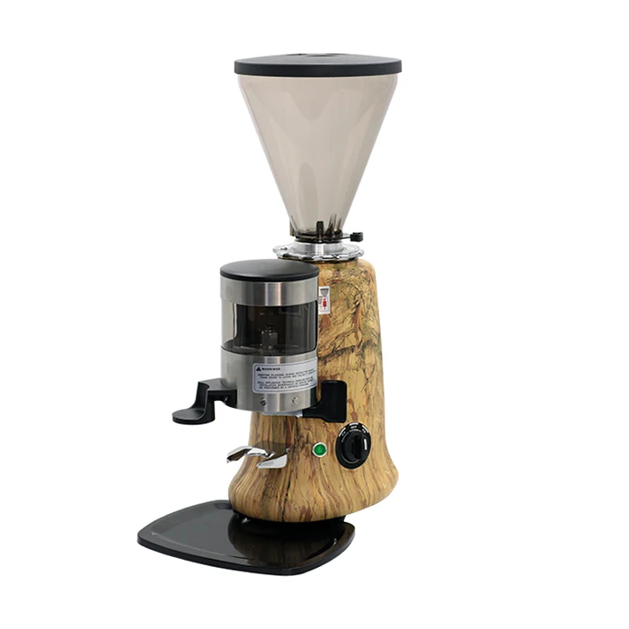  Commercial 350W Coffee Grinder Burr Mill 1.2kg Round