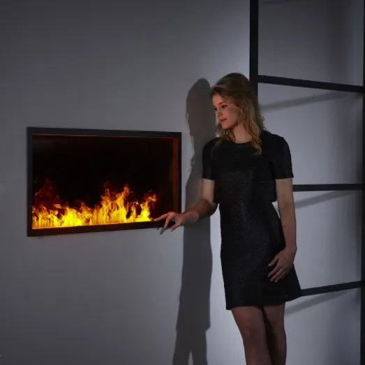 Chimenea eléctrica de Vapor y agua para el hogar, multicolor, LED