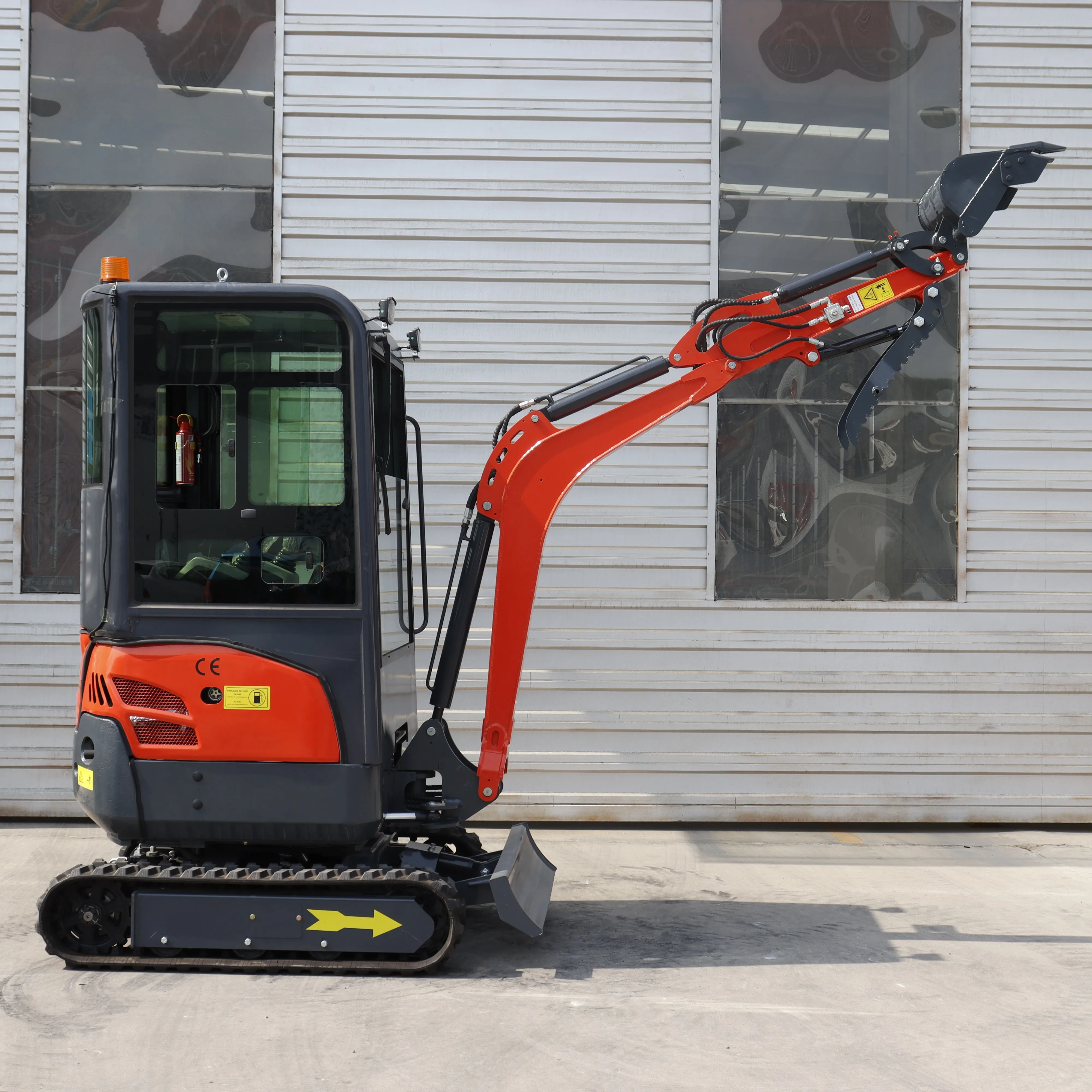 Dubbele Snelheid Excavator Fabrikanten Met Optioneel Bestuurdershuis 1,8 Ton Mini Bagger Klein Graafmachine 2,5 Ton Mini Excavator Excavators Snel