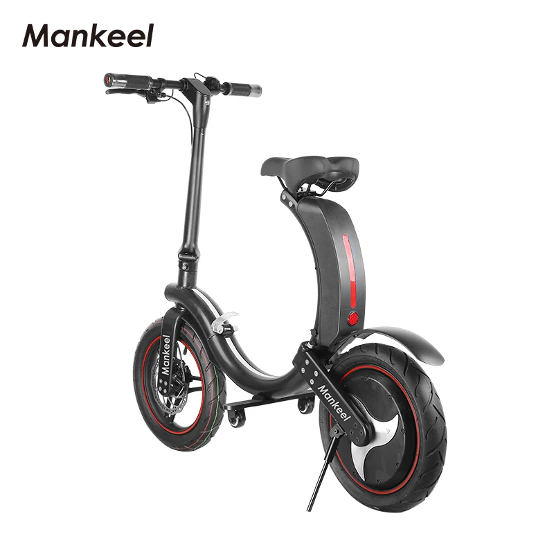 Factory Directly Selling Popular 14 Inch Fat Tire Folding Electric Bike 450W with Battery