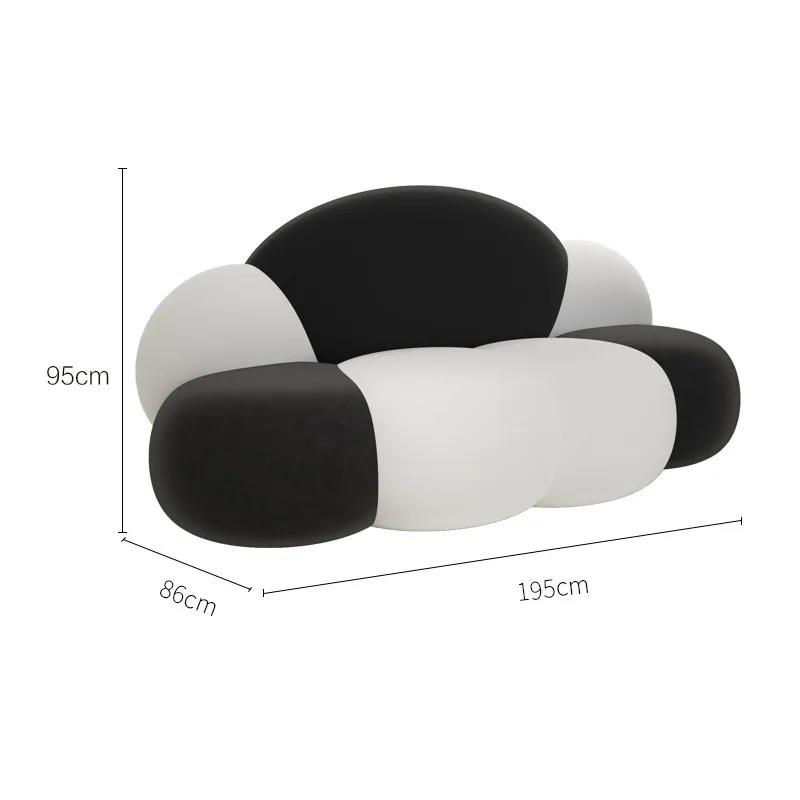Cloud Shape Sofa Set Creative Morocco Design Soft Furnishings Decoration Sofa Settee Set