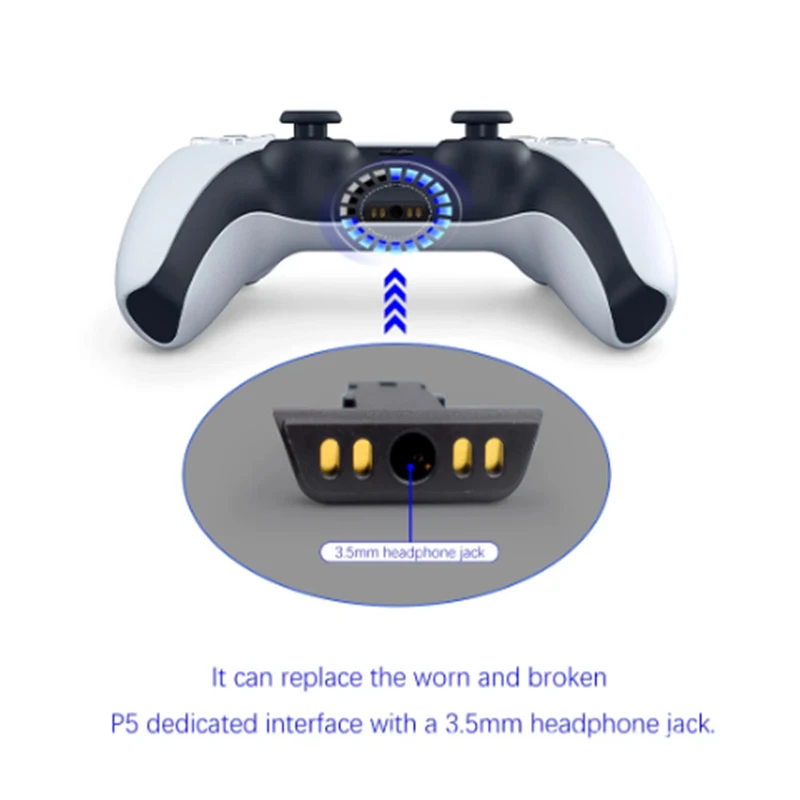 Playstation controller on sale headset jack