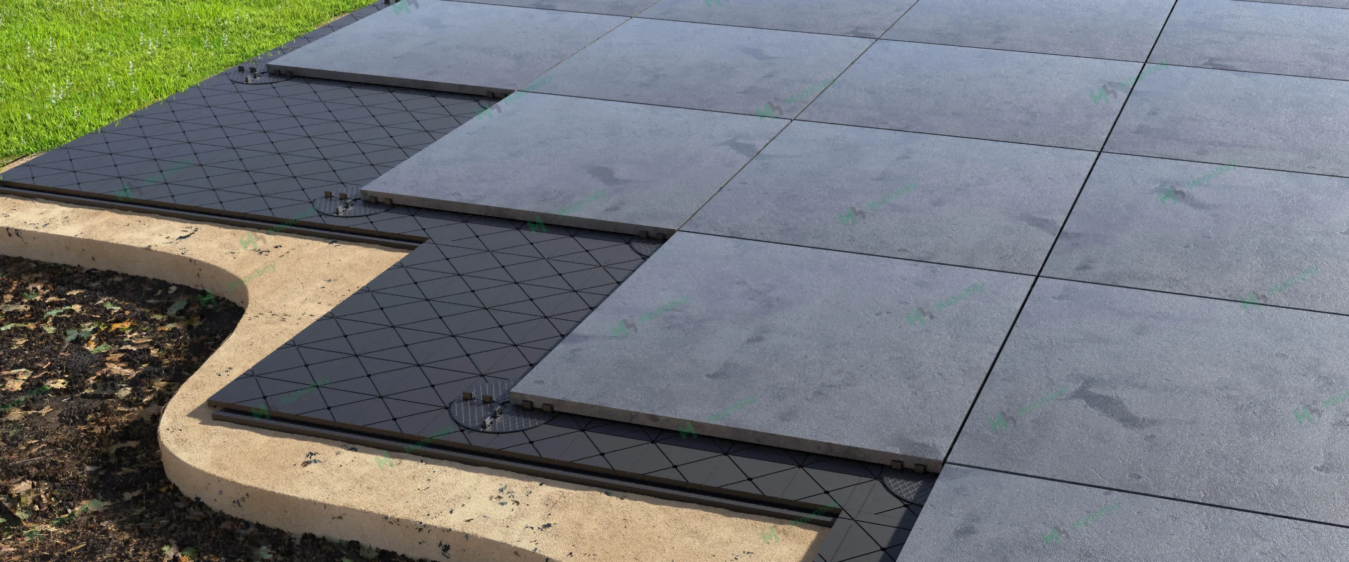 Paving Base Panel Paver Base Panel EPP for Landscaping - Durable & Stylish