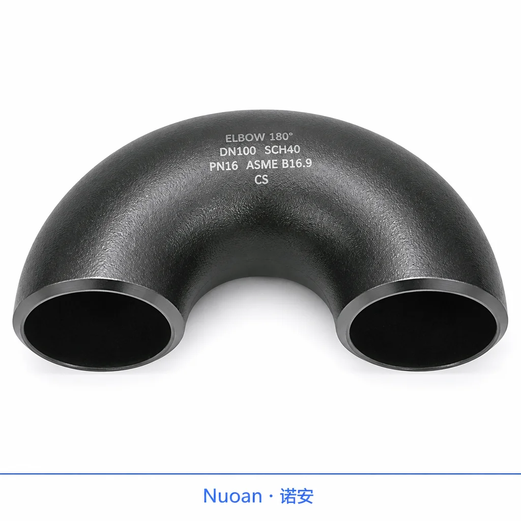 Pn16 180 度管弯头 Asme B16.9 用于造船水处理