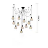 Lustre à 12 têtes