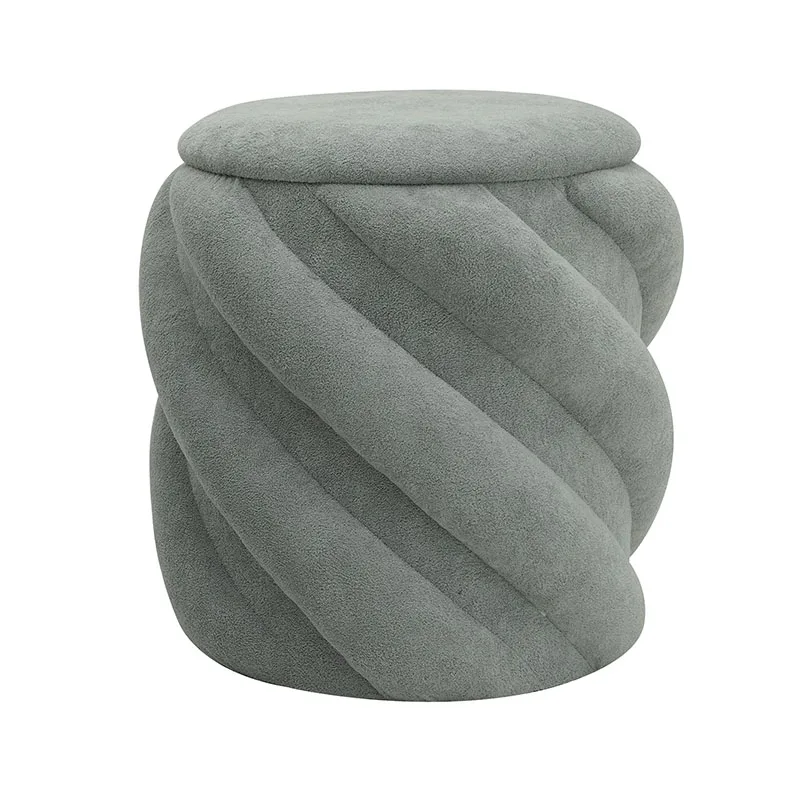 Customized Storage Ottoman Stool for Living Room Modern Inside Furniture Board