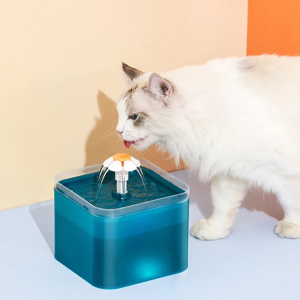 automatic pet water dispenser filtered drinking fountains cat