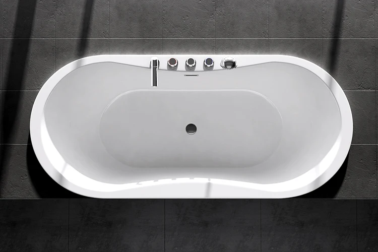 Прозрачная акриловая Ванна с гидромассажем, встроенная ванна для замачивания, Ванна со встроенной ванной, душевая ванна для взрослых