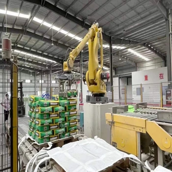 High Speed Fully Automatic Carton Multi-Strip Multi-Code Palletizing Robot Machine for 10-50kg Bags