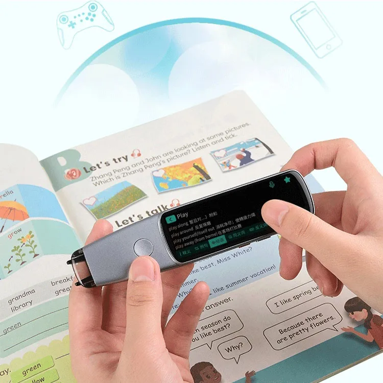 Two Way Instant Multilingual Translation Real Time Language Translator Device BT Smart Translation Pen Stick Portable