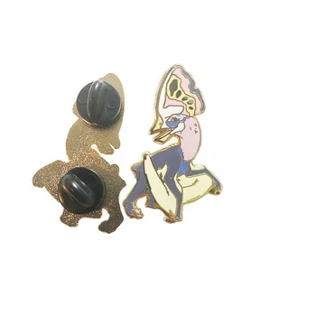 High Quality Custom Metal Crafts Your Own Design Casting Pins Cute Gold Plating Hard Enamel Pins