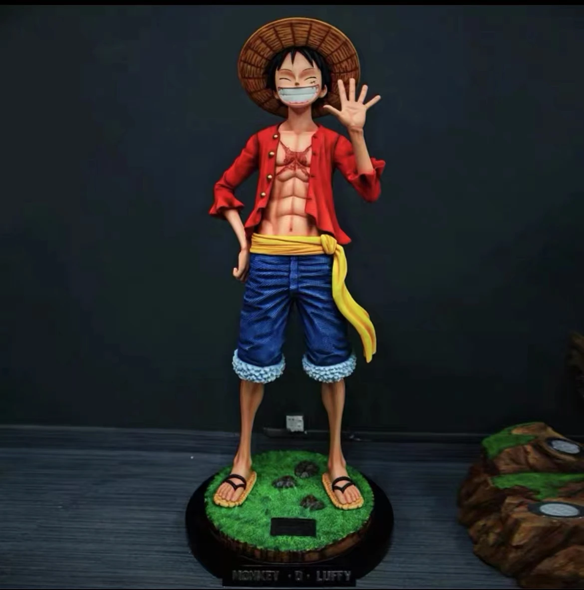新トレンド モンキー・D・ルフィ アクションフィギュア 笑顔のルフィ