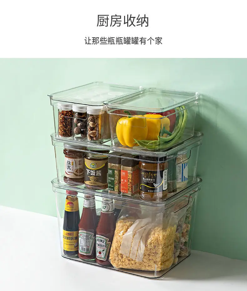 Wholesale Daily Necessities Organizer Clothes Storage Box Stackable Clear Plastic PET Multifunction Clothing Organizer Modern supplier