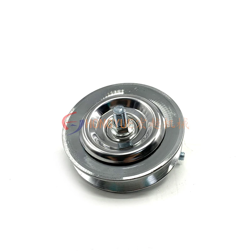 B Groove Air Wheel Tensioner Pulley For Excavator Hitachi Ex Zax Zx