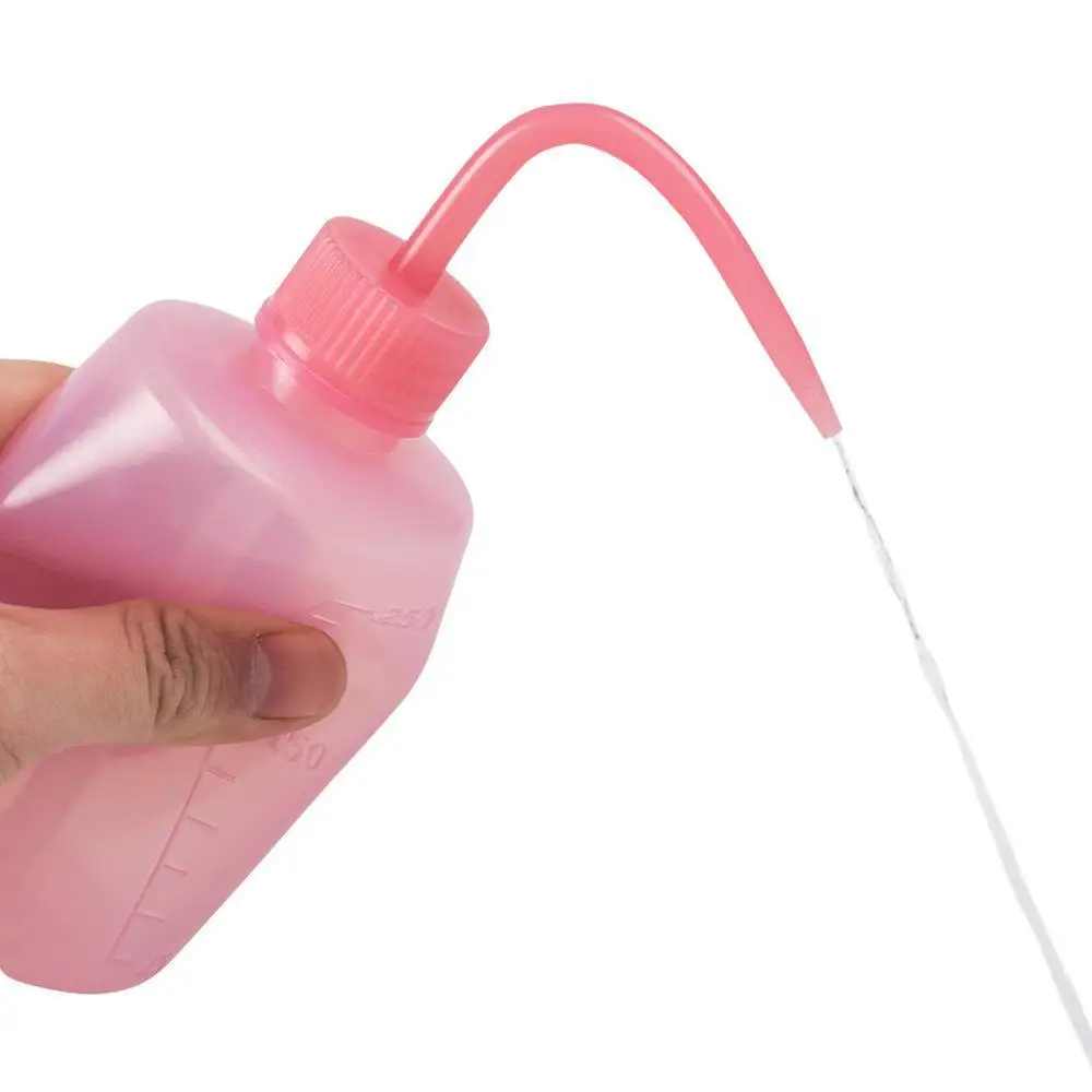 Plastic Squeeze Lab Wash Bottle Chemistry Chemical Water Rinse Squirt Bottle For Tattoo Eyelash