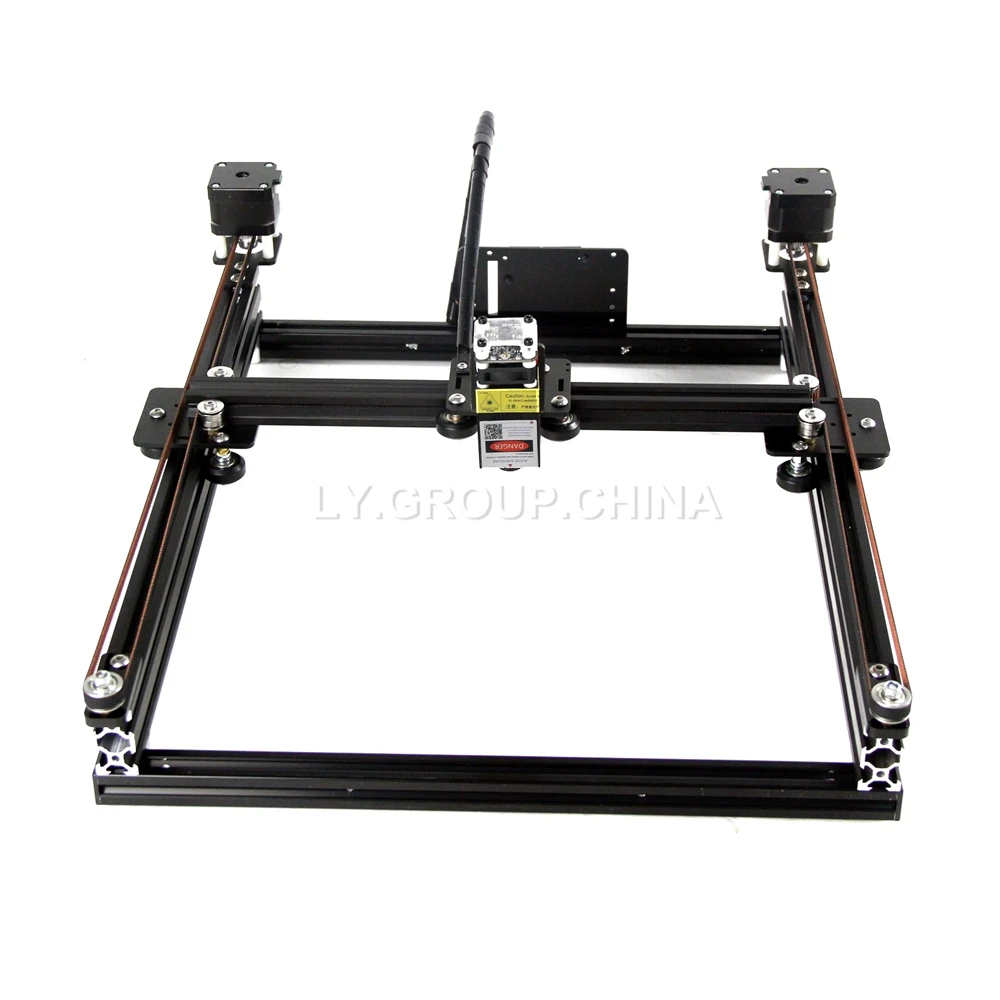 Disassembled LY Desktop Frame Type Belt Pulley Pen Drawing Robot Machine XY Plotter Writing A0 A1 A2 A3 A4 Engraving Area 12V