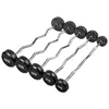 Black bent rod
