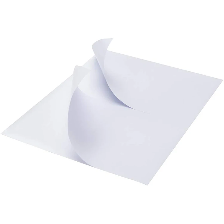 A4  Adhesive Half Paper Label Sheet Labels Blank for Express Shipping