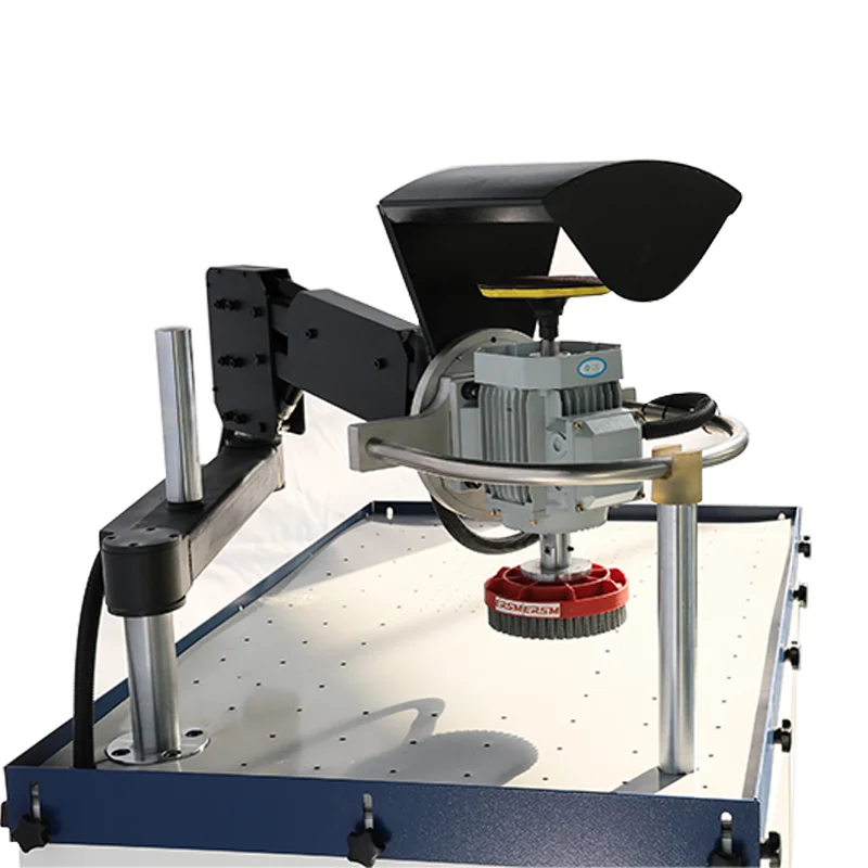 Deburring Machine With Edge Rounding Small Stainless Steel  Two Grinding Heads Sheet Metal Sheet Manual Grinding  Machine