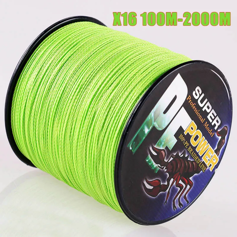 Dorisea Extreme Braid 100m~2000m Pe Black&Green Spot Line Braided Fishing Line - Foto 5
