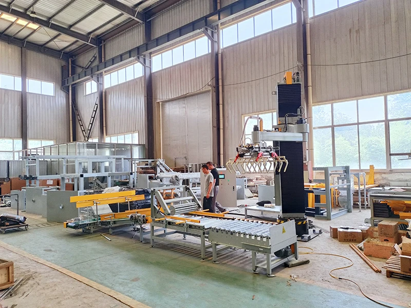Fully Automatic Machinery Robotic Column Palletizer 20kg Bags Factory Robotic Palletizer Machine Pallet Stacking Robots