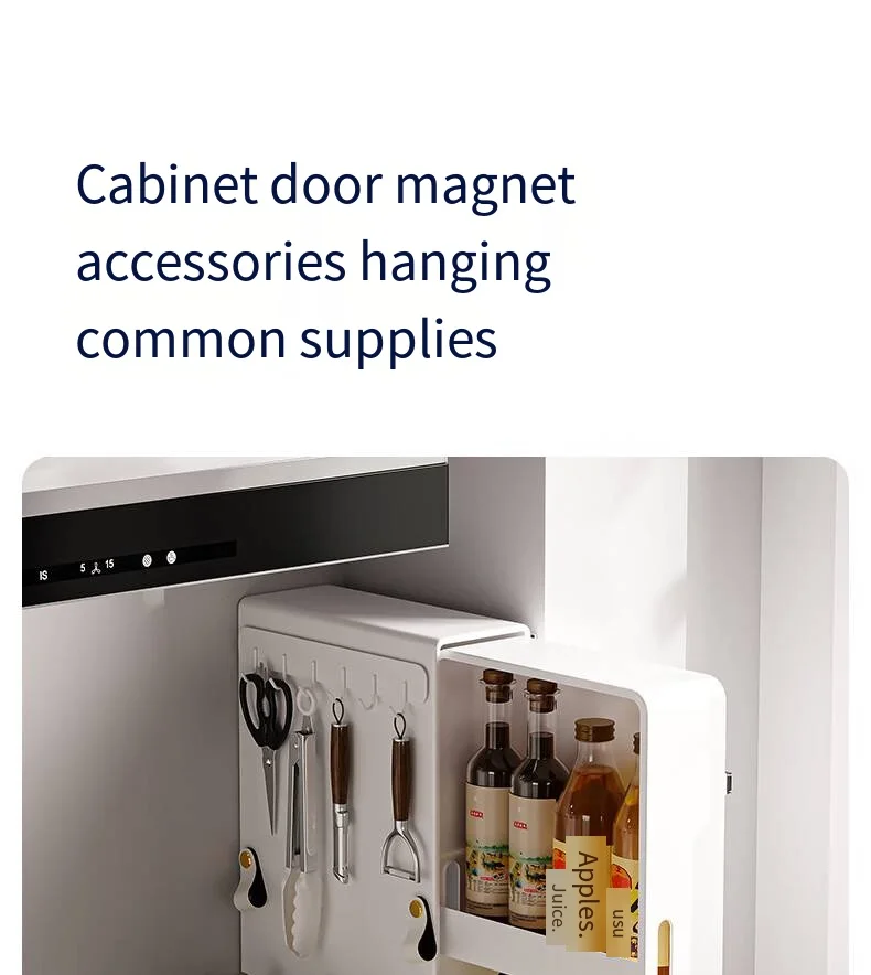 Yushijia Design Japanese Narrow Style Wall Mounted Kitchen Storage Pull