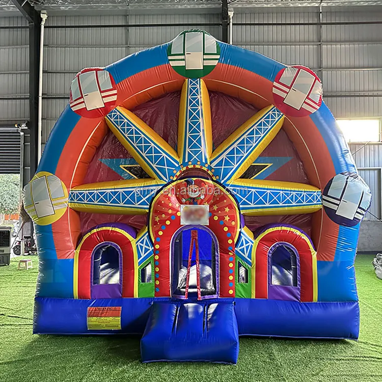 Ferris wheel commercial jumping castle bouncer house for kids