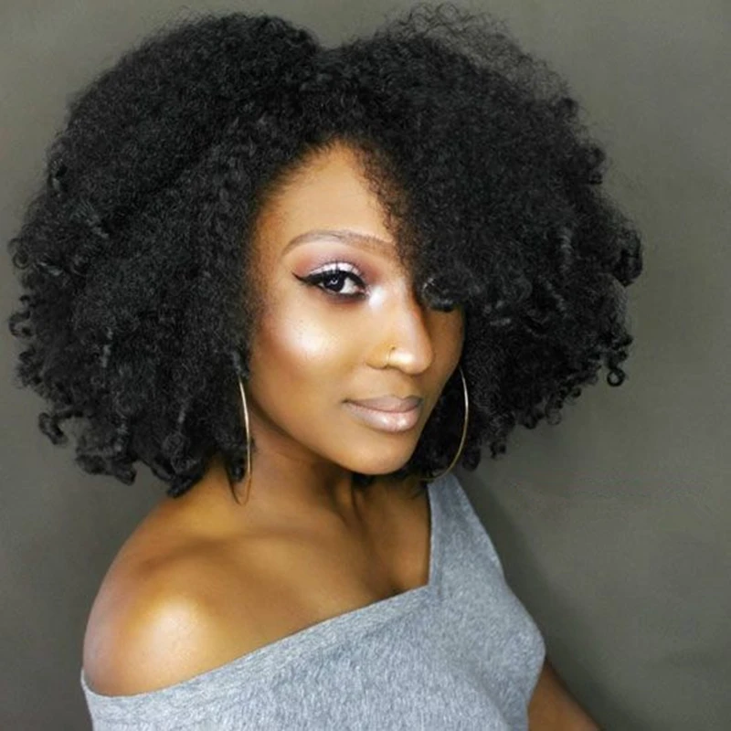 Human Hair Clip Ins 4c Afro Kinky Curly Hair Extensions Clip In - Buy 4c  Afro Kinky Hair Clip Ins,Human Hair Clip Ins,4c Kinky Clip Ins Product on  