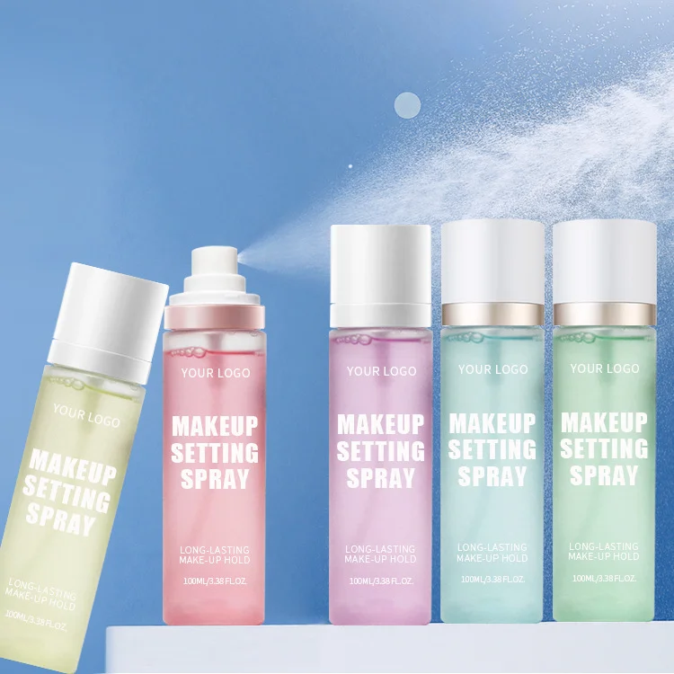 Private Label Vegan Moisturizing Setting Spray Moisturizing Face Makeup Long Lasting Waterproof Setting Spray