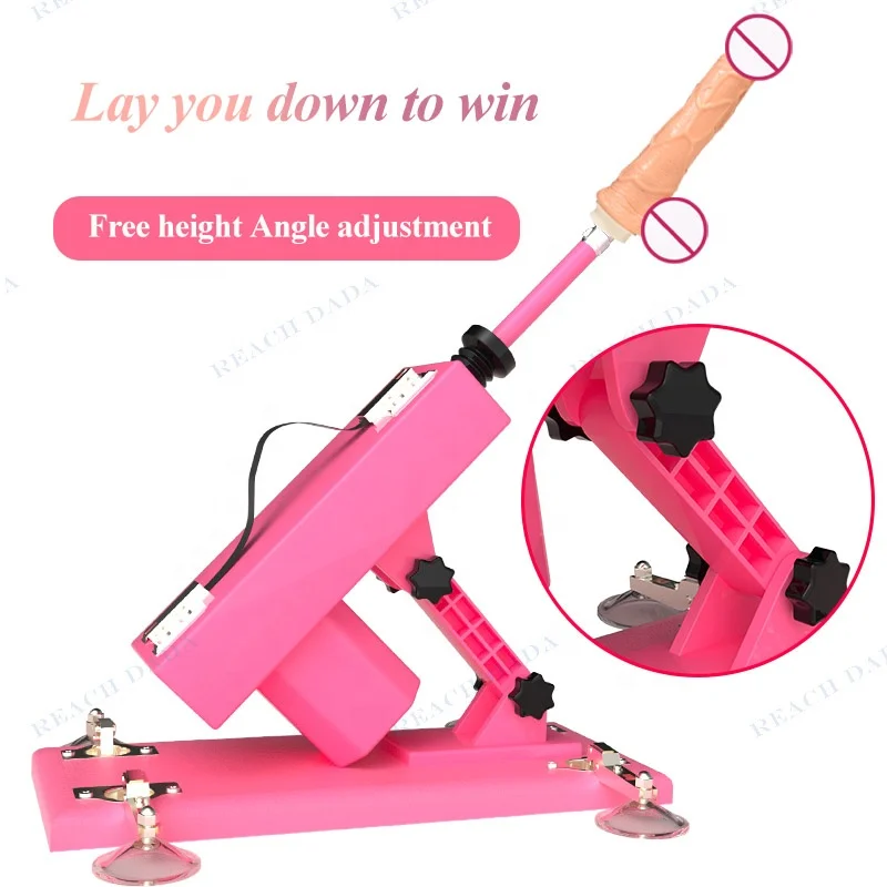 High Quality Adjustable Smart Automatic Sex Machine Female Dildo Vibration Gun Toys Best Vibrating Massager Machines