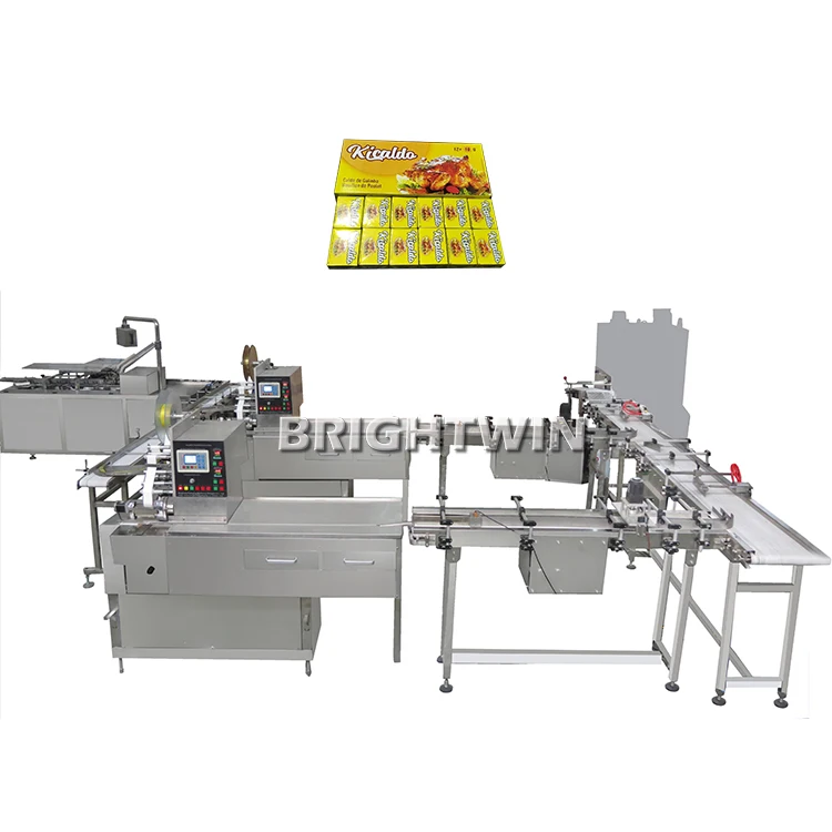 Automatic High Capacity Broth Cube Machine Commercial Chicken Beef Fish Stock Cube Making Machine with Factory Price