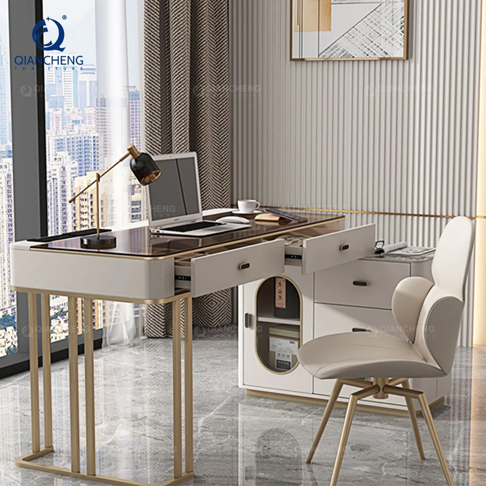 steel dressing table design Glass Metal Dressing Table