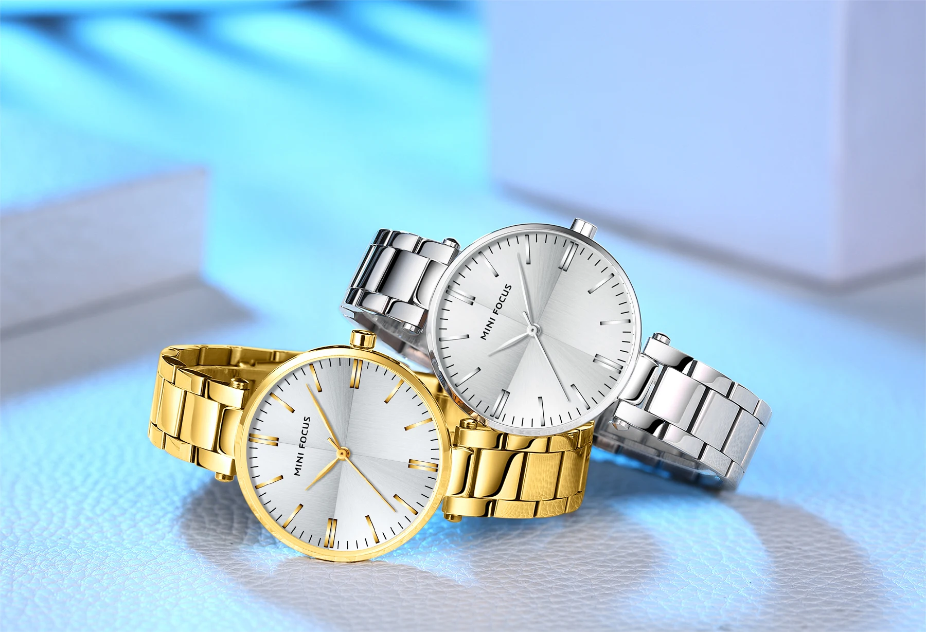 Jam Tangan Womens Rose Gold And Silver Watch Petite Melrose