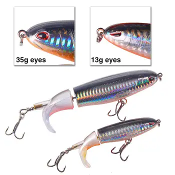 CHEERY 13g 10cm Premium Pencil Lure Kit Bass Trout Carp Baits Propeller Tail Durable Hooks Realistic Action Freshwater Lake – Pencil – view 3