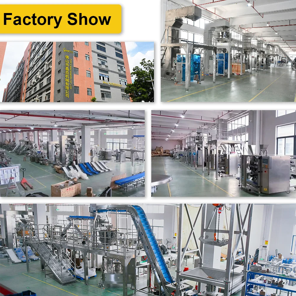 4/2 Head Vibration Semi-Automatic Linear Weigher for Food for Paper Pouch Can Chemical Industry
